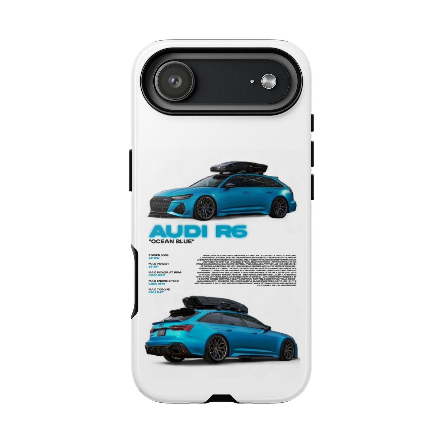 "Ocean Blue R6" Sturdy Case
