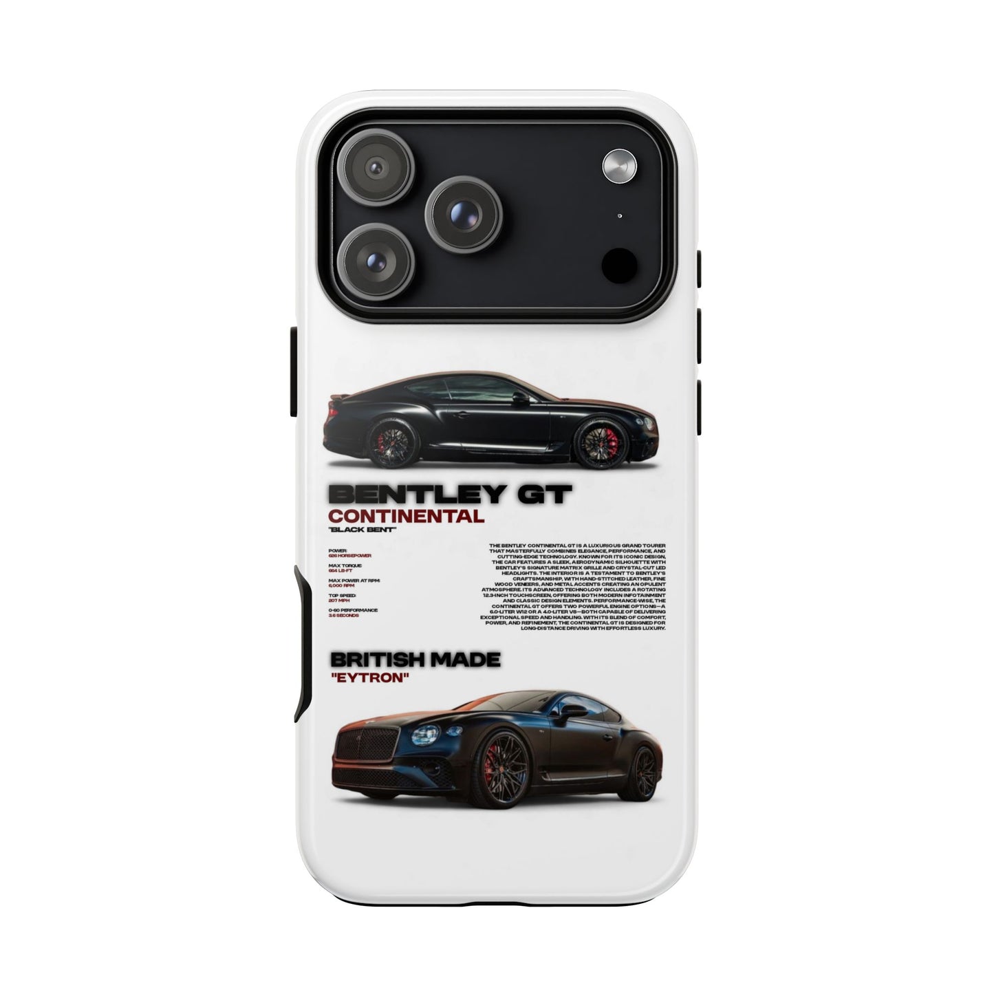 "Black Bent" Sturdy Case