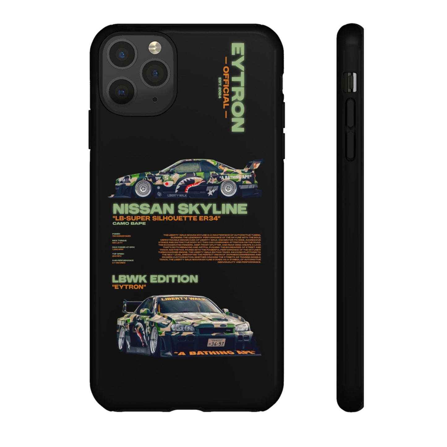 "Green Camo Bape" Sturdy Case