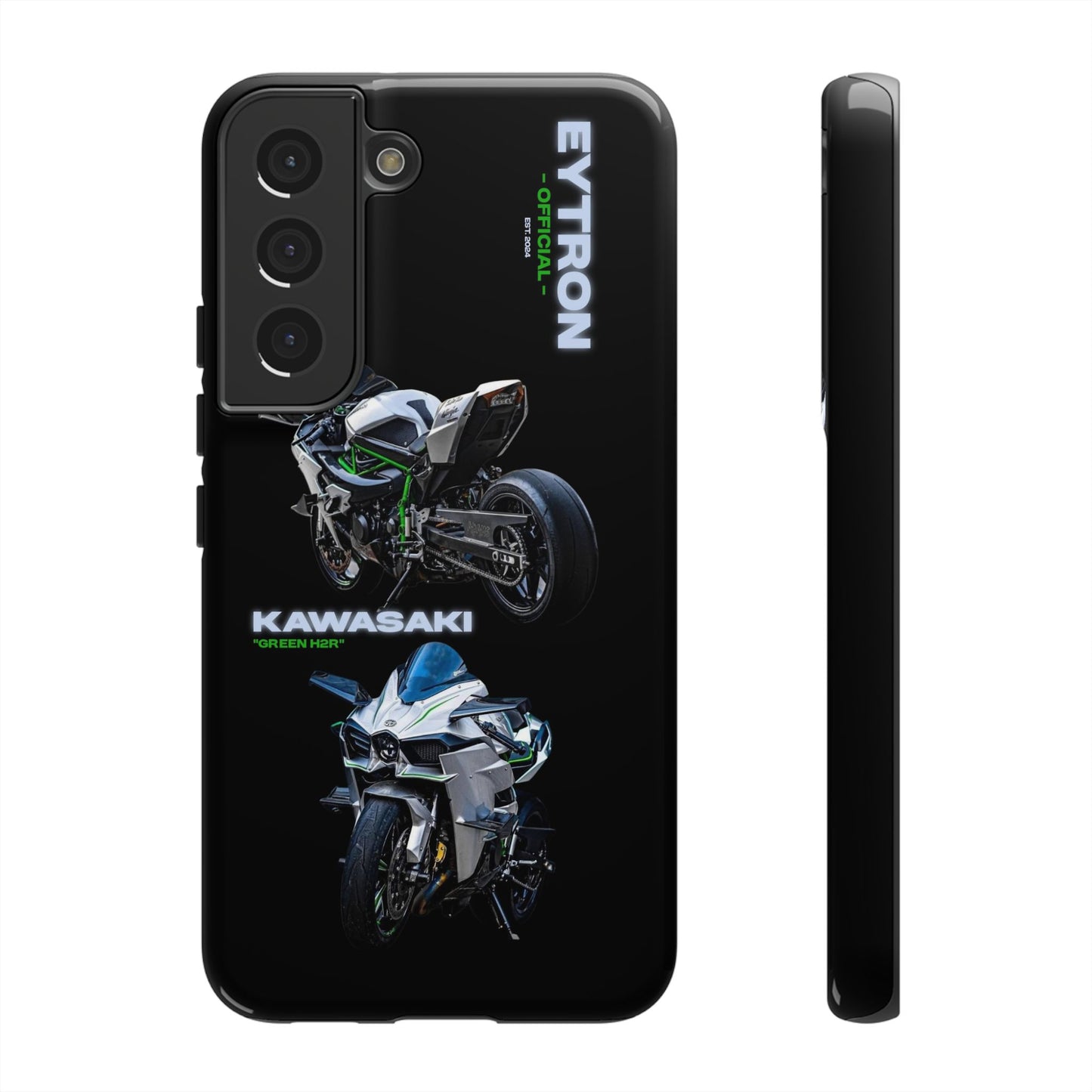"Green H2R" Moto Case