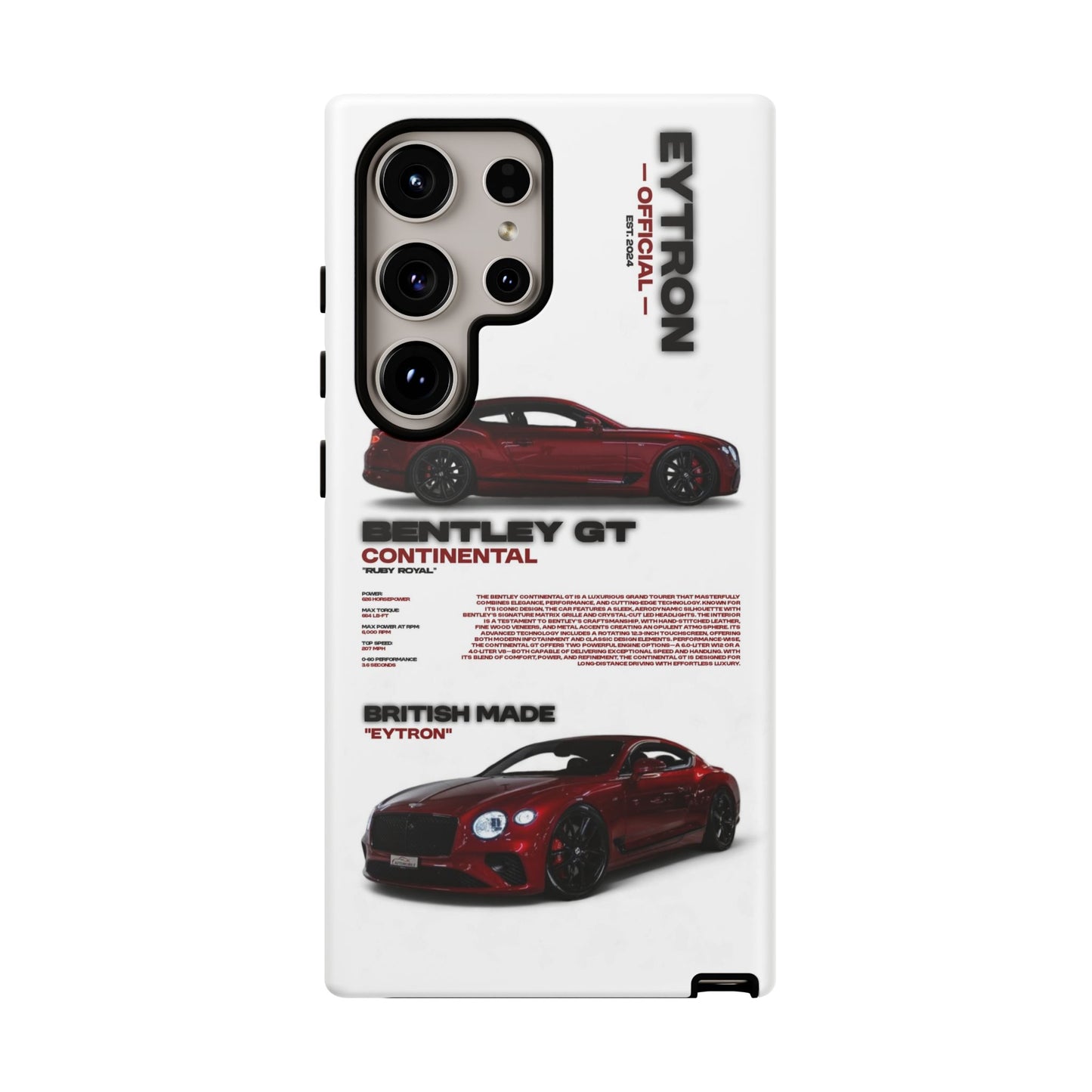 "Ruby Royal" Sturdy Case