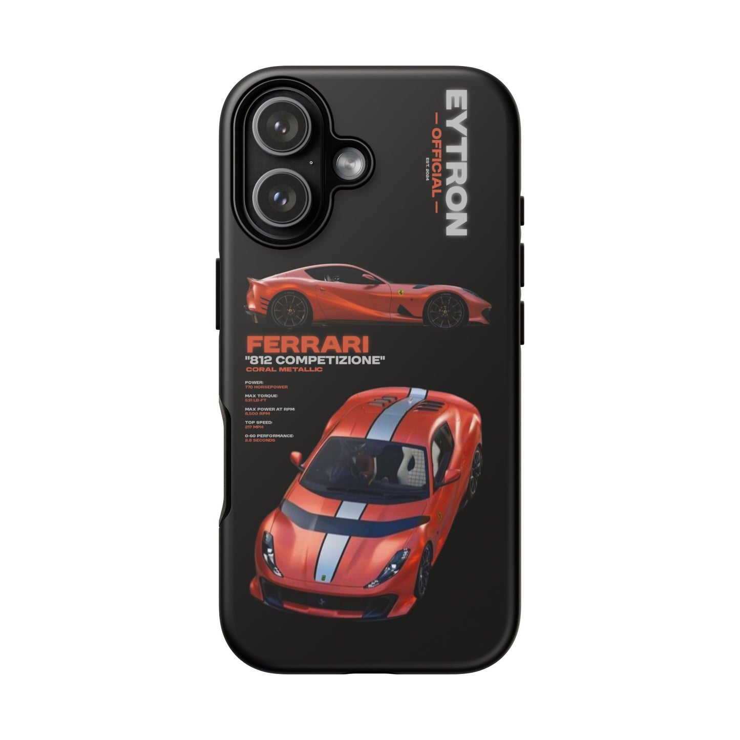 "Coral Metallic" Sturdy Case