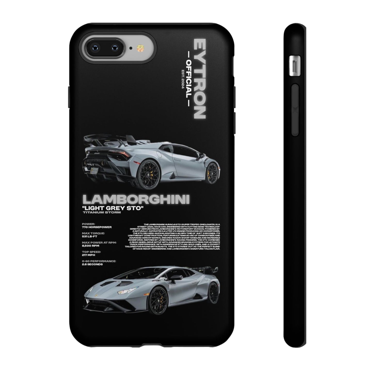 "Titanium Storm" Sturdy Case