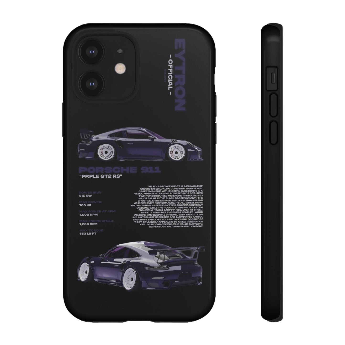 "PRPLE GT2 RS" Sturdy Case