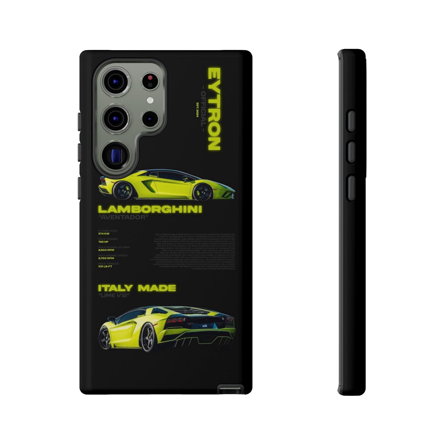 "Lime Bull" Sturdy Case