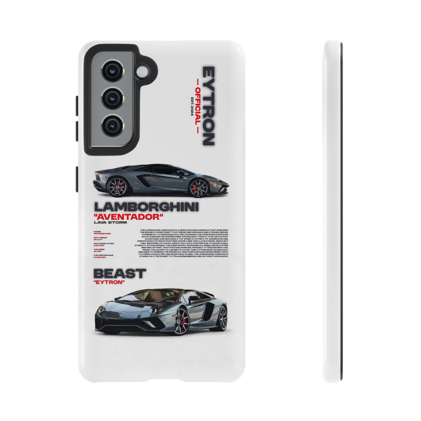 "Lava Storm" Sturdy Case