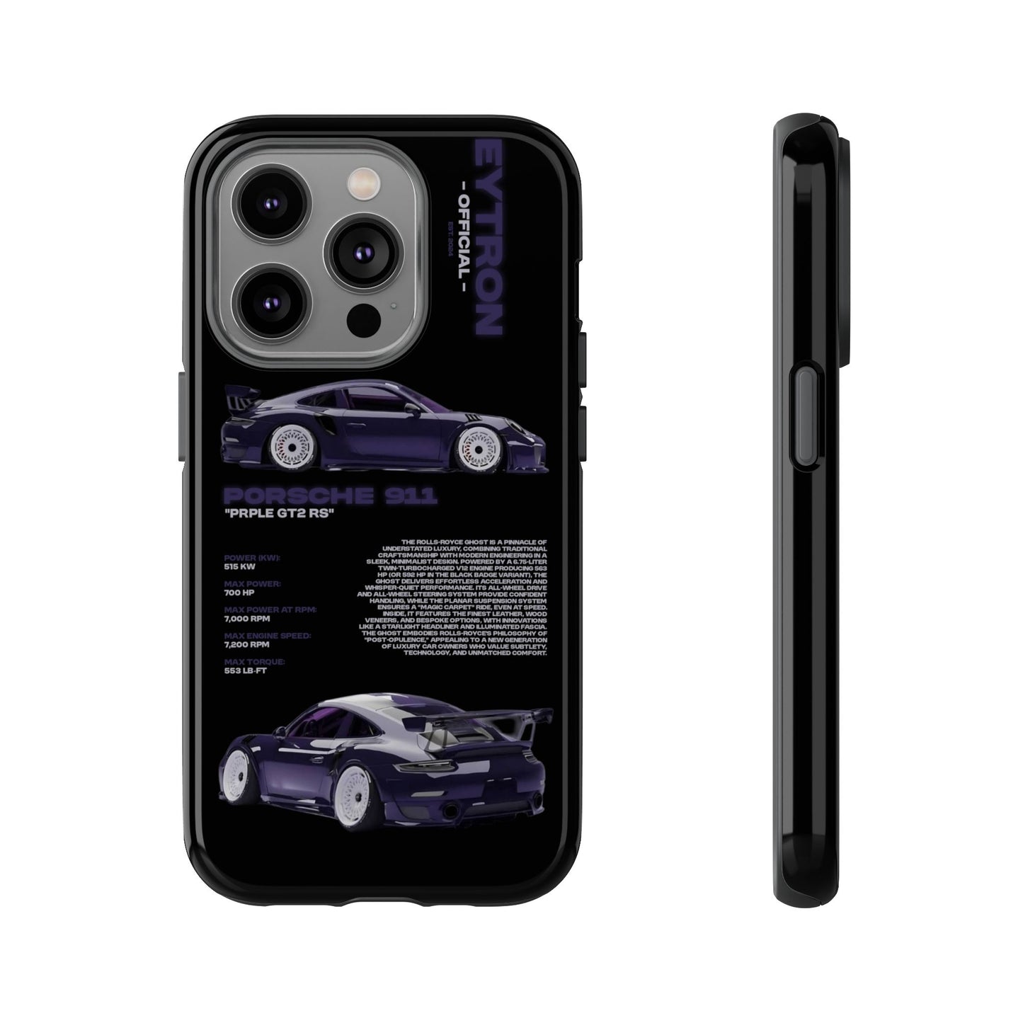 "PRPLE GT2 RS" Sturdy Case