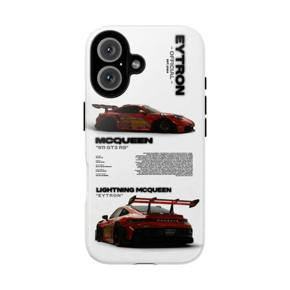 "McQueen" White Tough Case