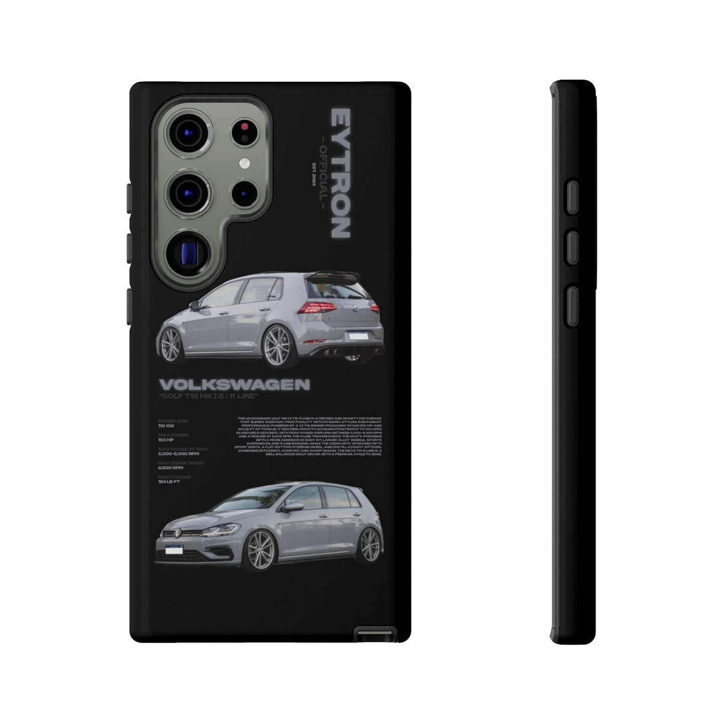 "Golf TSI MK7.5 / R Line" Sturdy Case