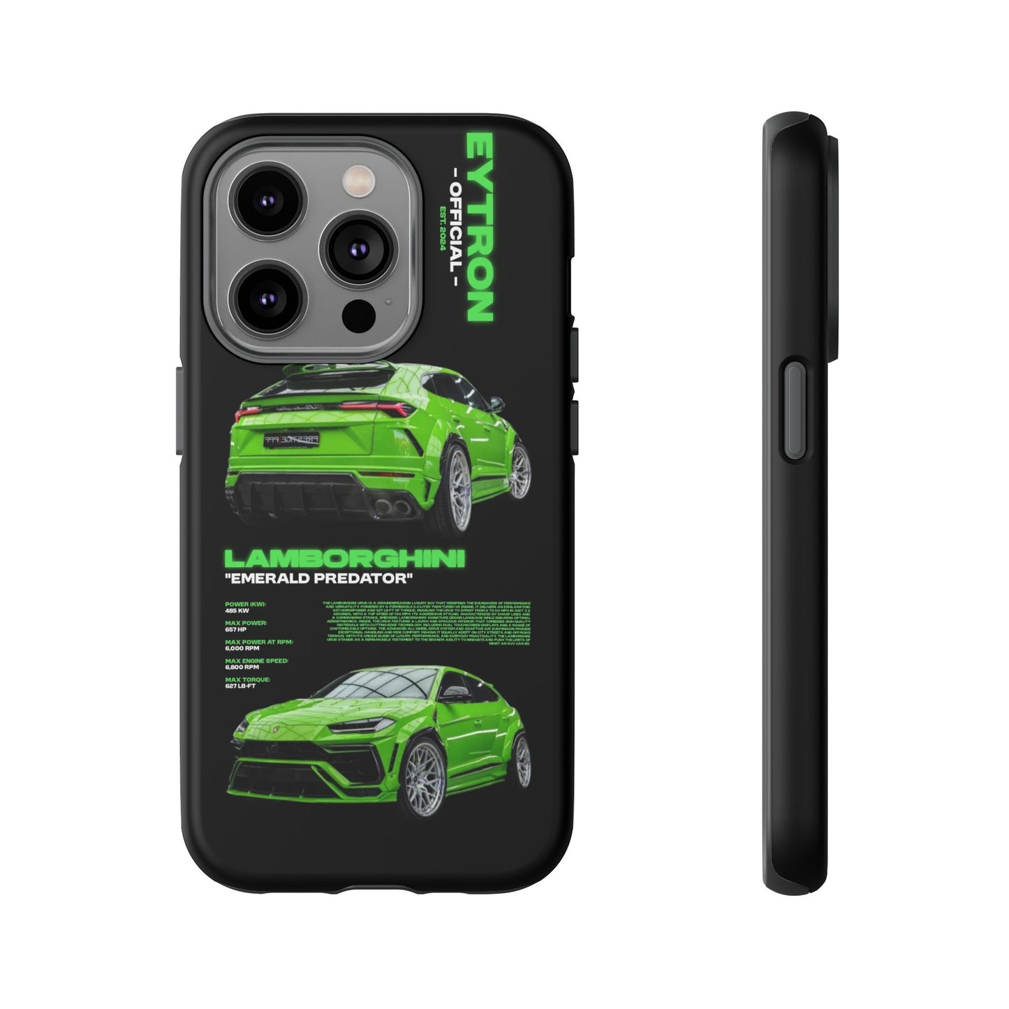 "Emerald Predator" Sturdy Case