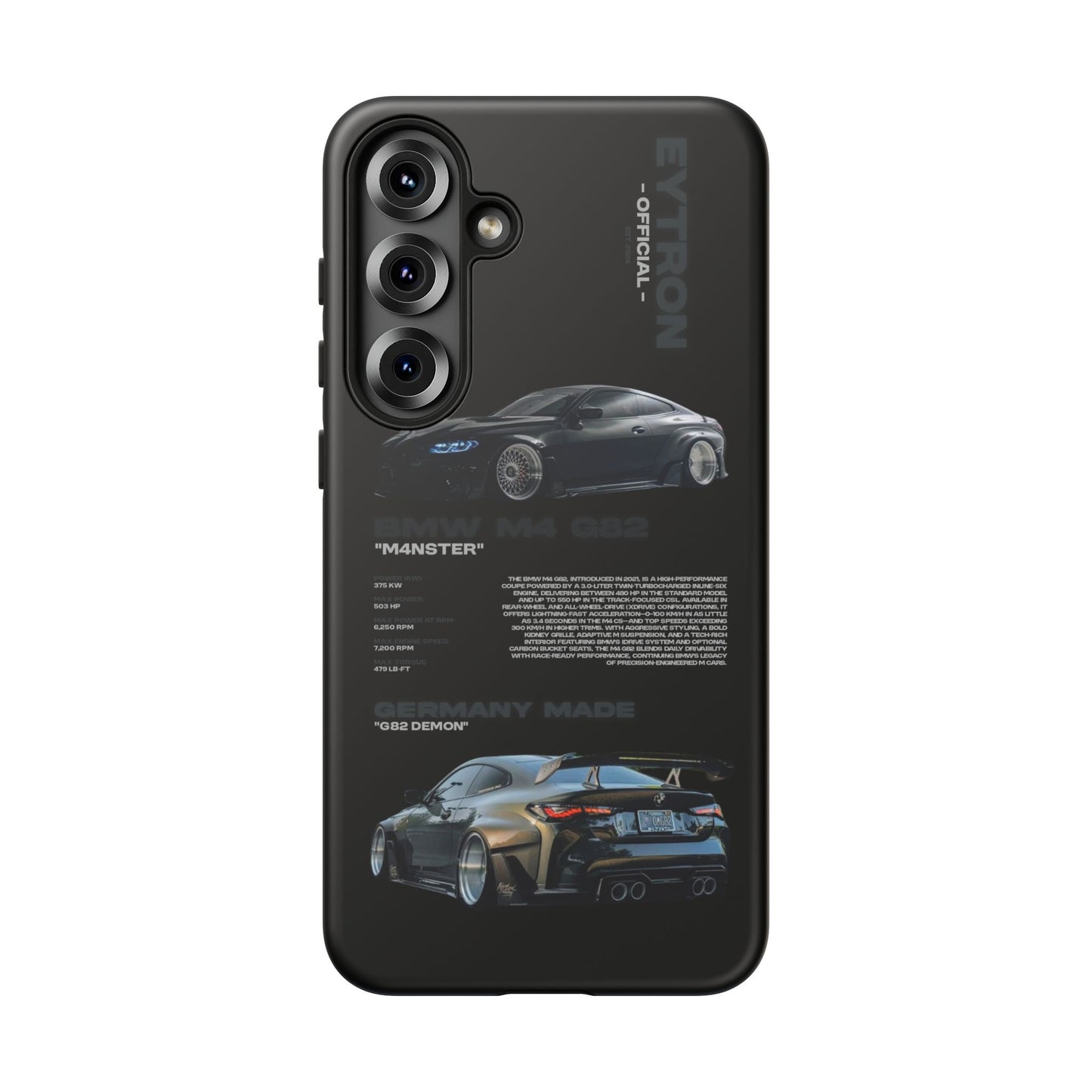 "M4nster" Sturdy Case