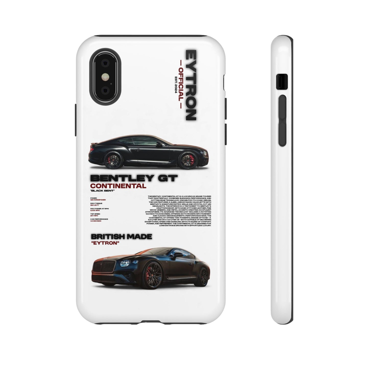 "Black Bent" Sturdy Case