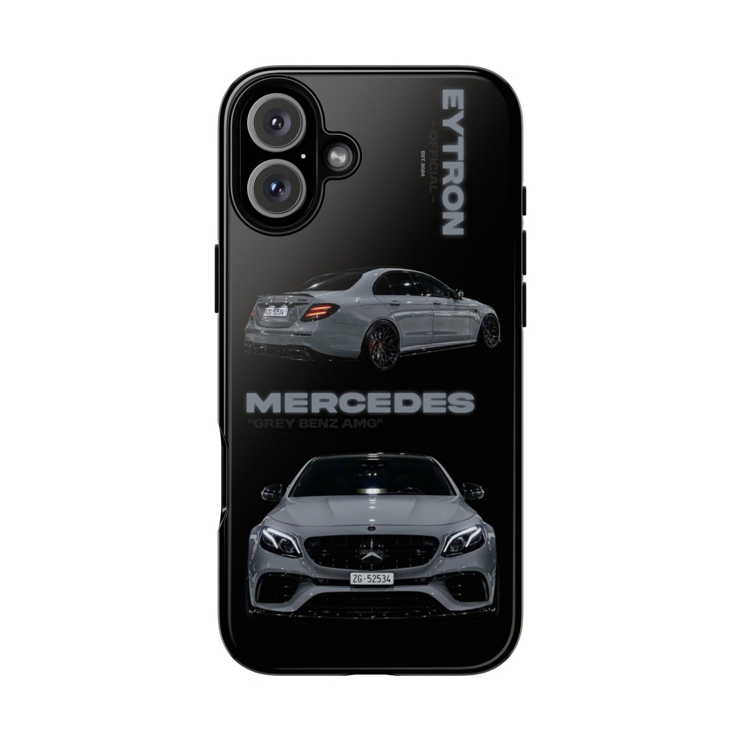 "Grey Benz AMG" Sturdy Case