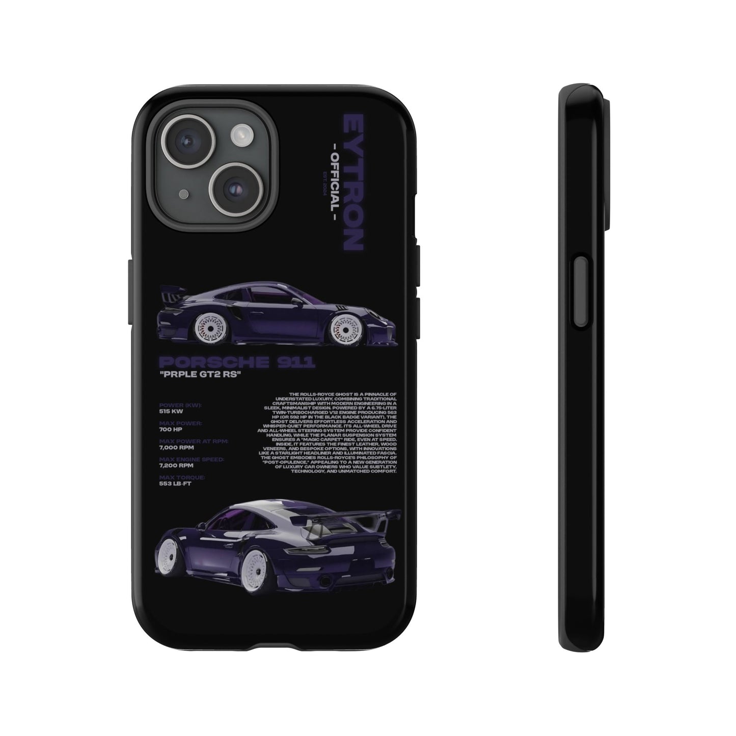 "PRPLE GT2 RS" Sturdy Case