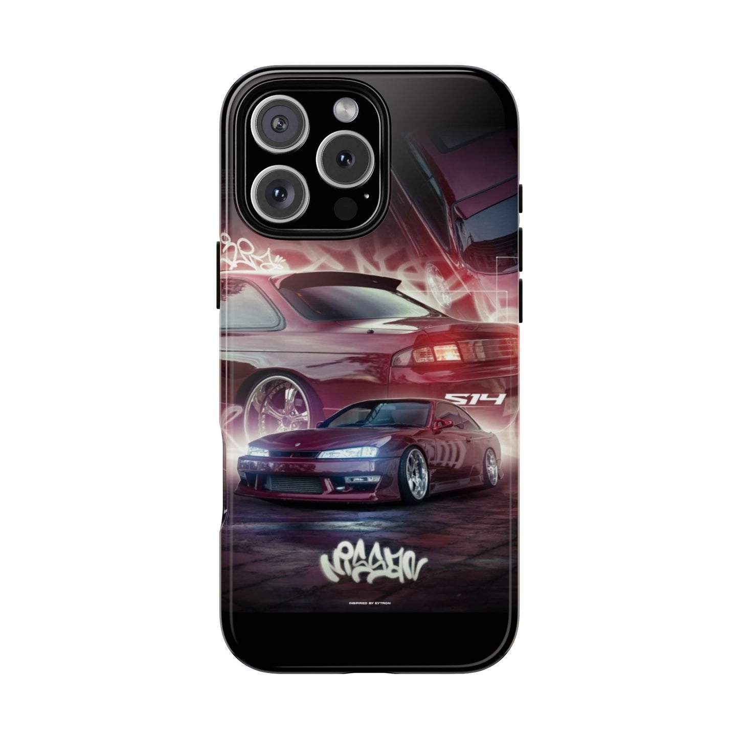 "Wine Red S14" JDM Case