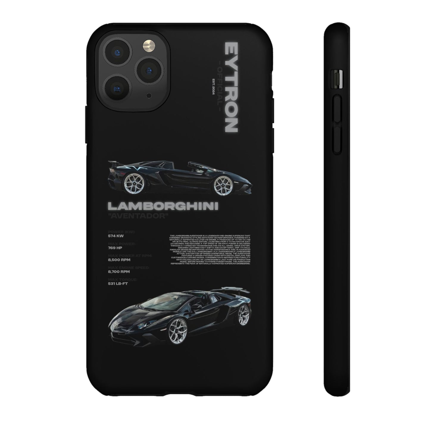 "Cielo Nero" Sturdy Case