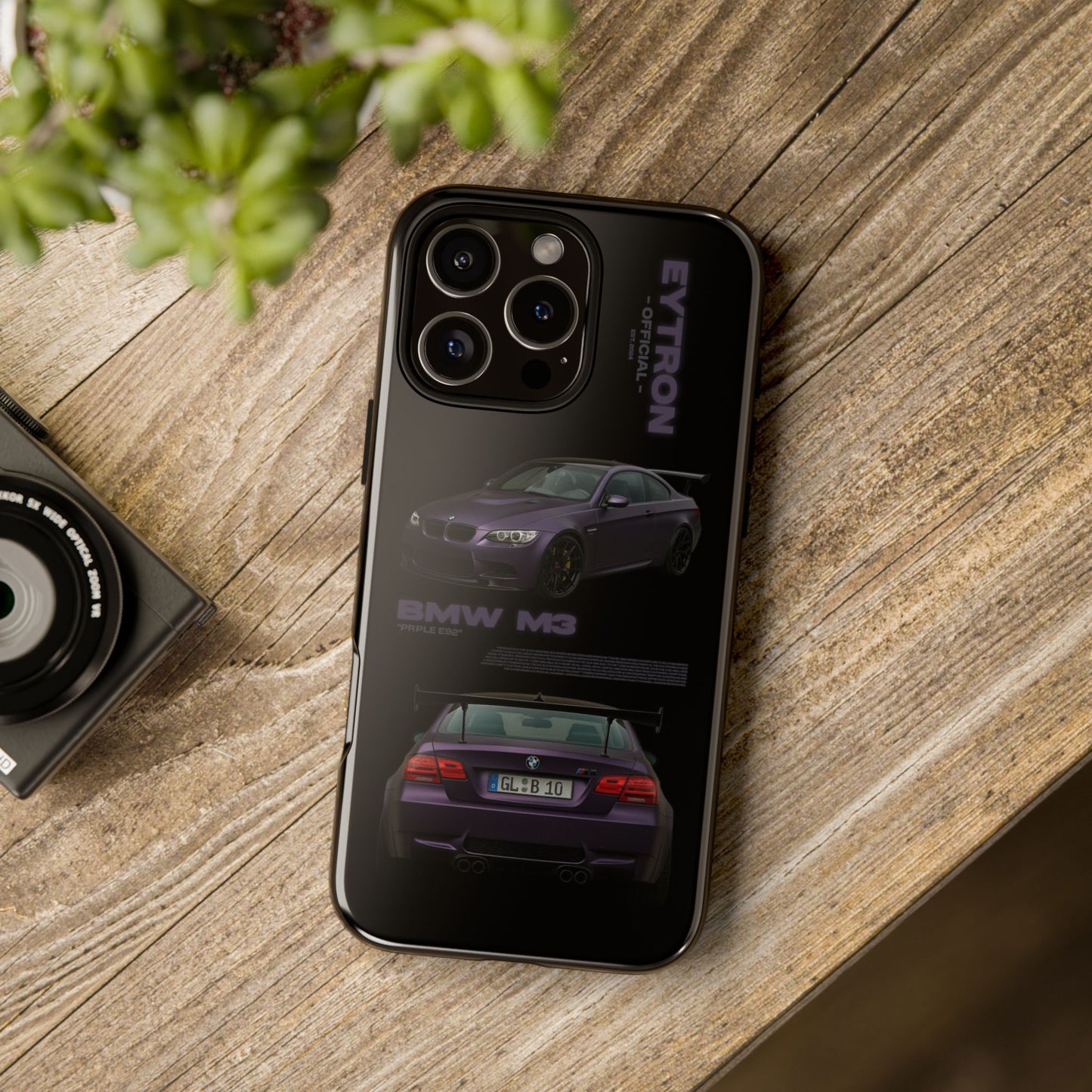 "PRPLE E92" Sturdy Case