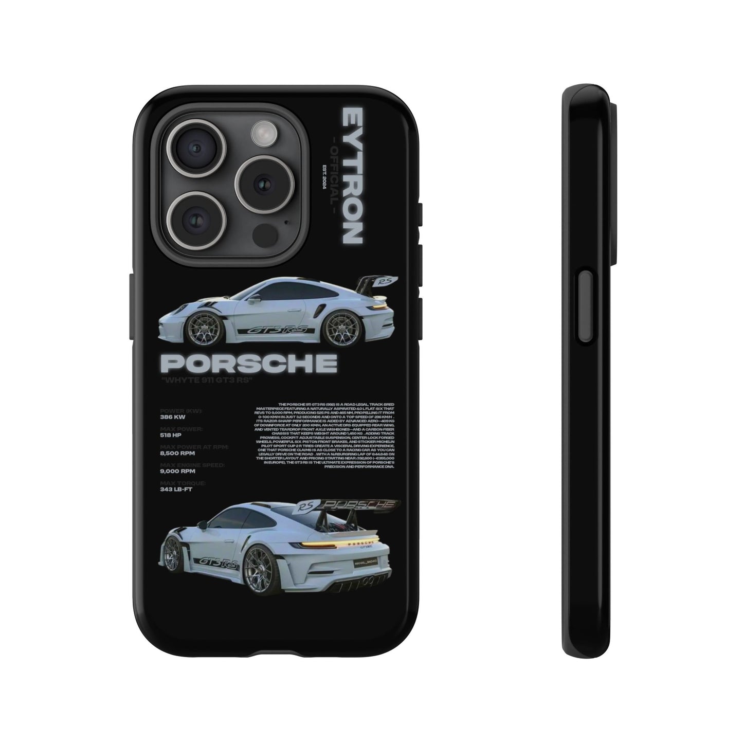 "Whyte 911 GT3 RS" Sturdy Case