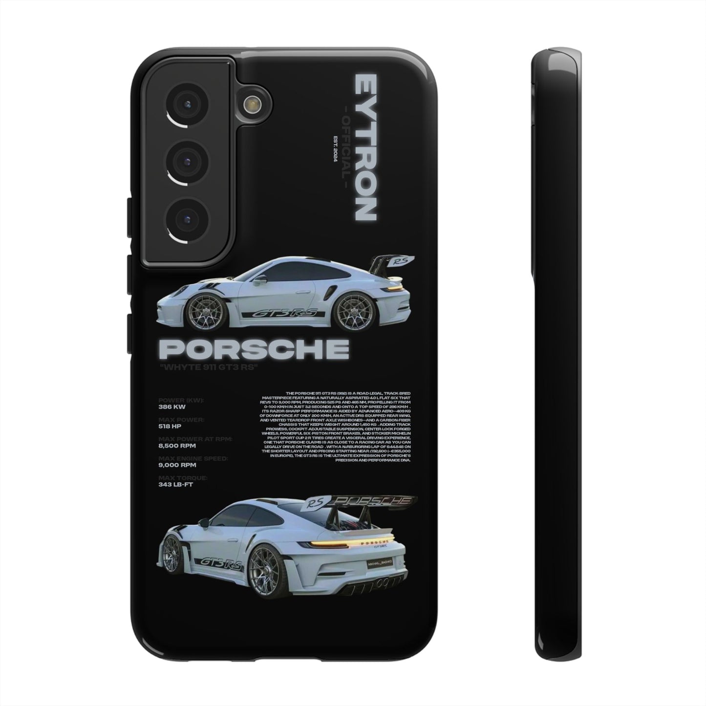 "Whyte 911 GT3 RS" Sturdy Case