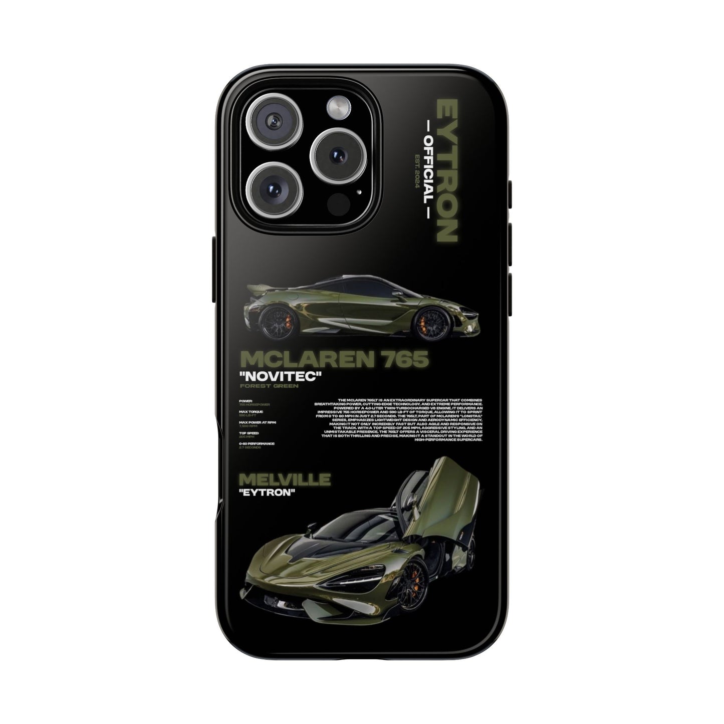 "Forest Green" Sturdy Case