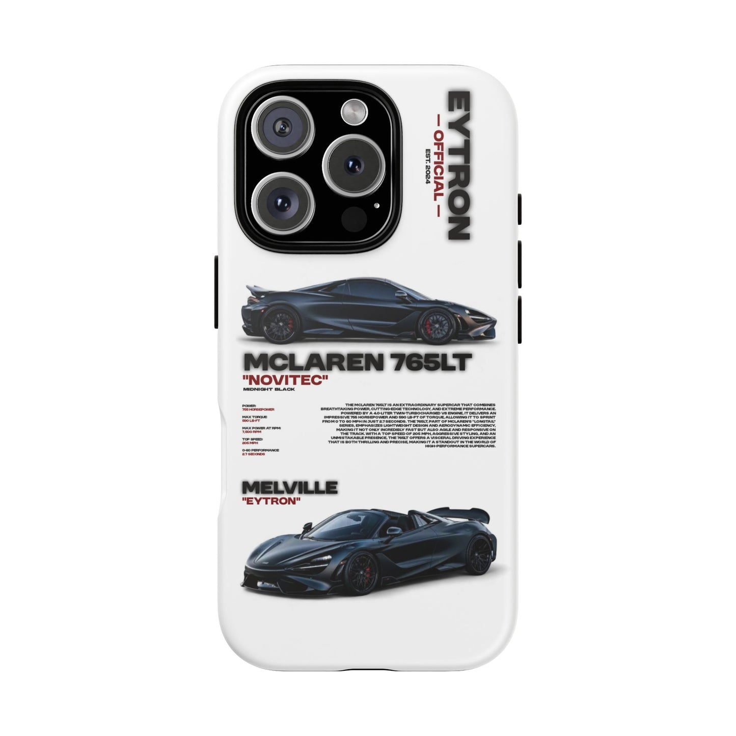 "Midnight Black" Sturdy Case