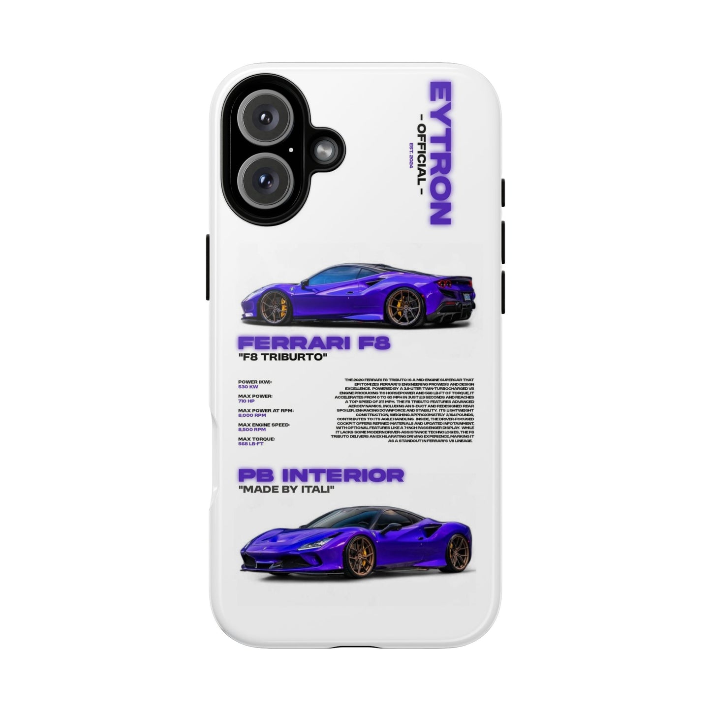 "F8 Triburto" Sturdy Case