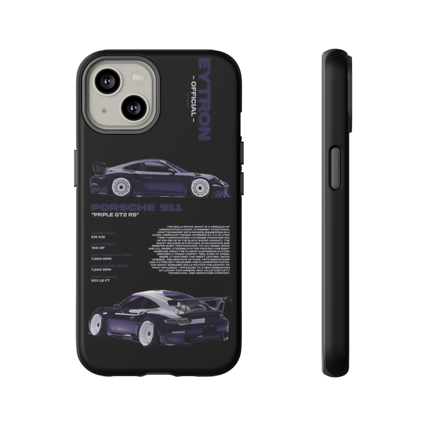 "PRPLE GT2 RS" Sturdy Case