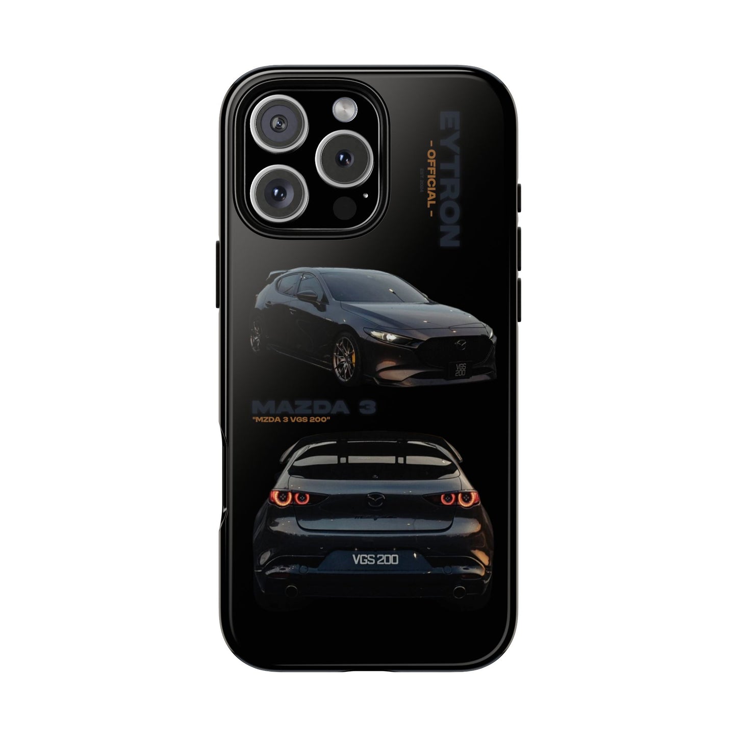 "MZDA 3 VGS 200" Sturdy Case