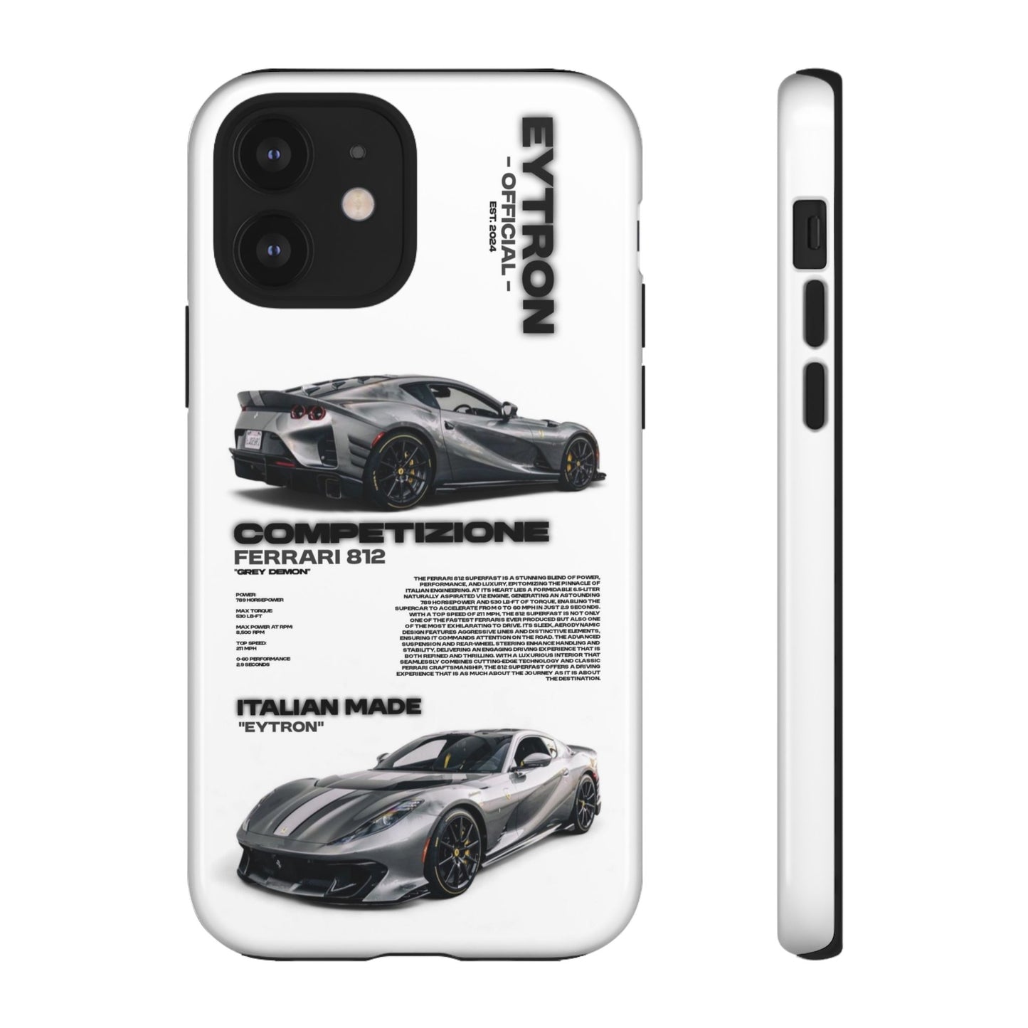 "Grey Demon" Sturdy Case