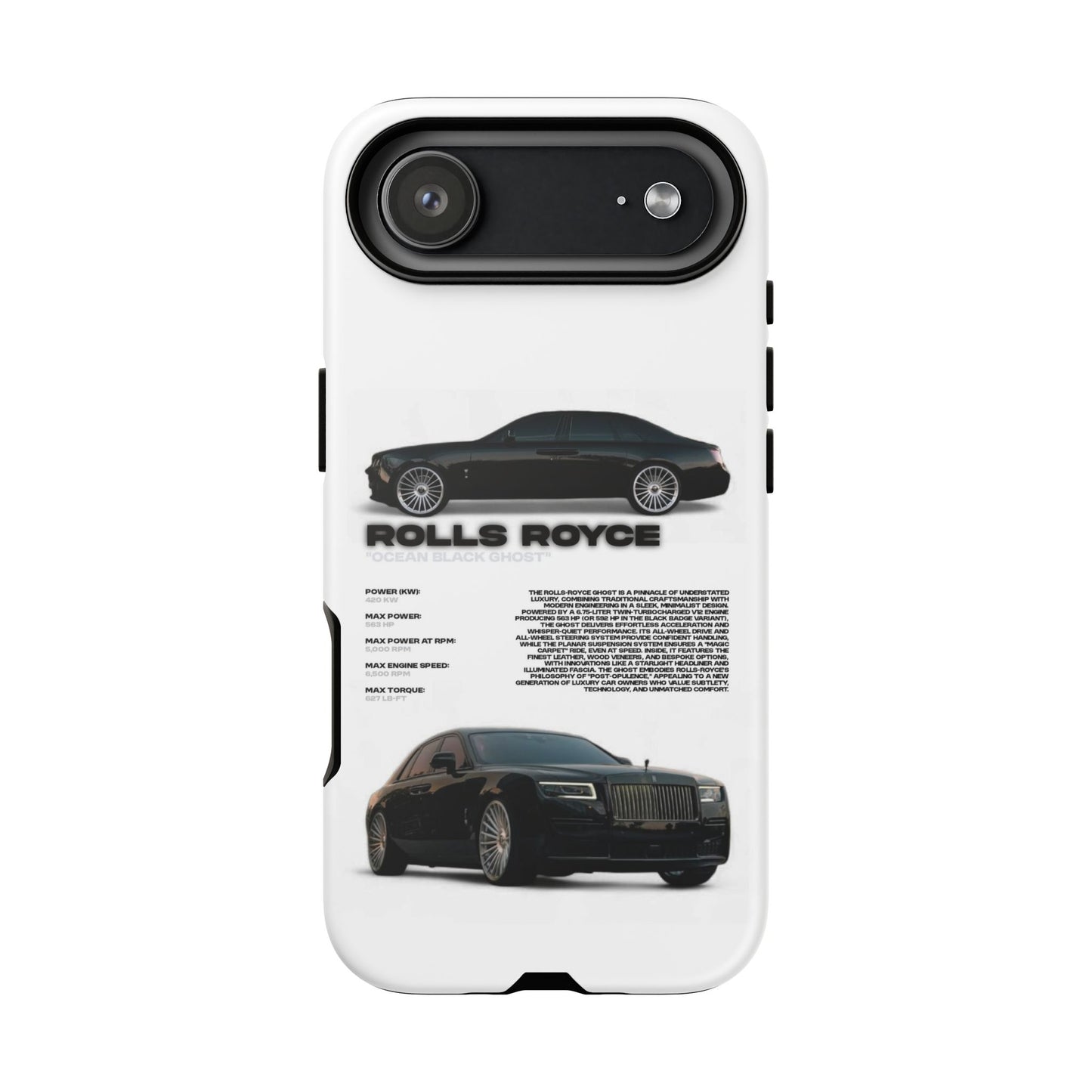 "Ocean Black Ghost" Sturdy Case