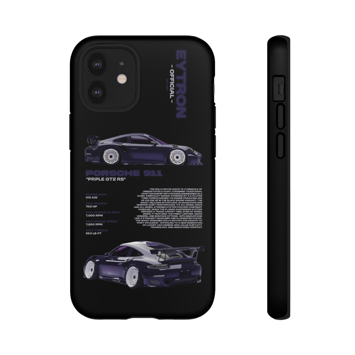 "PRPLE GT2 RS" Sturdy Case