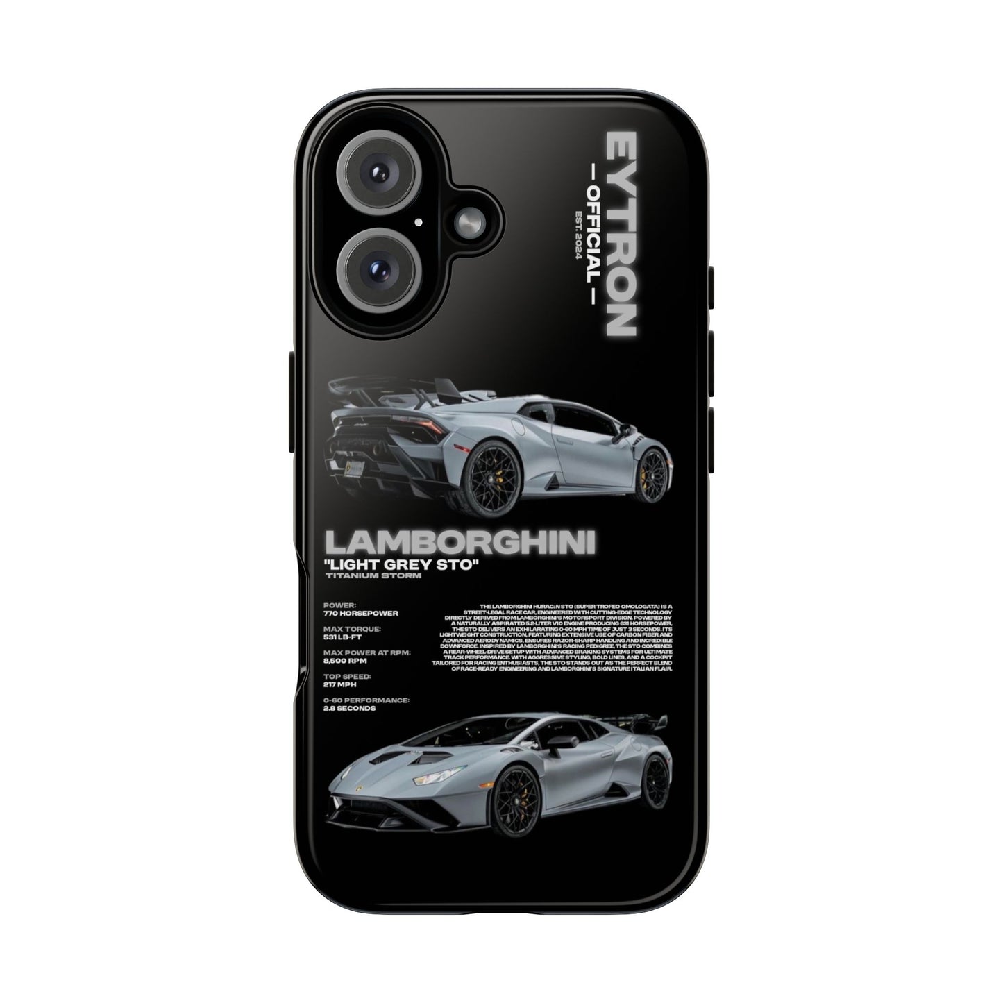 "Titanium Storm" Sturdy Case