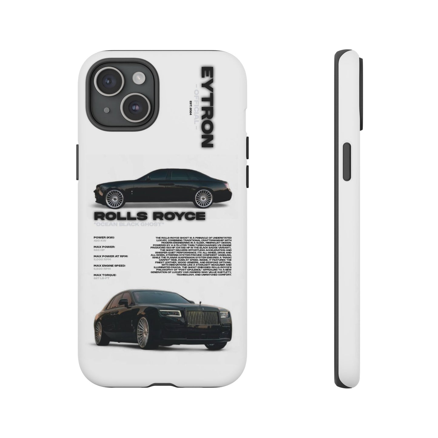 "Ocean Black Ghost" Sturdy Case