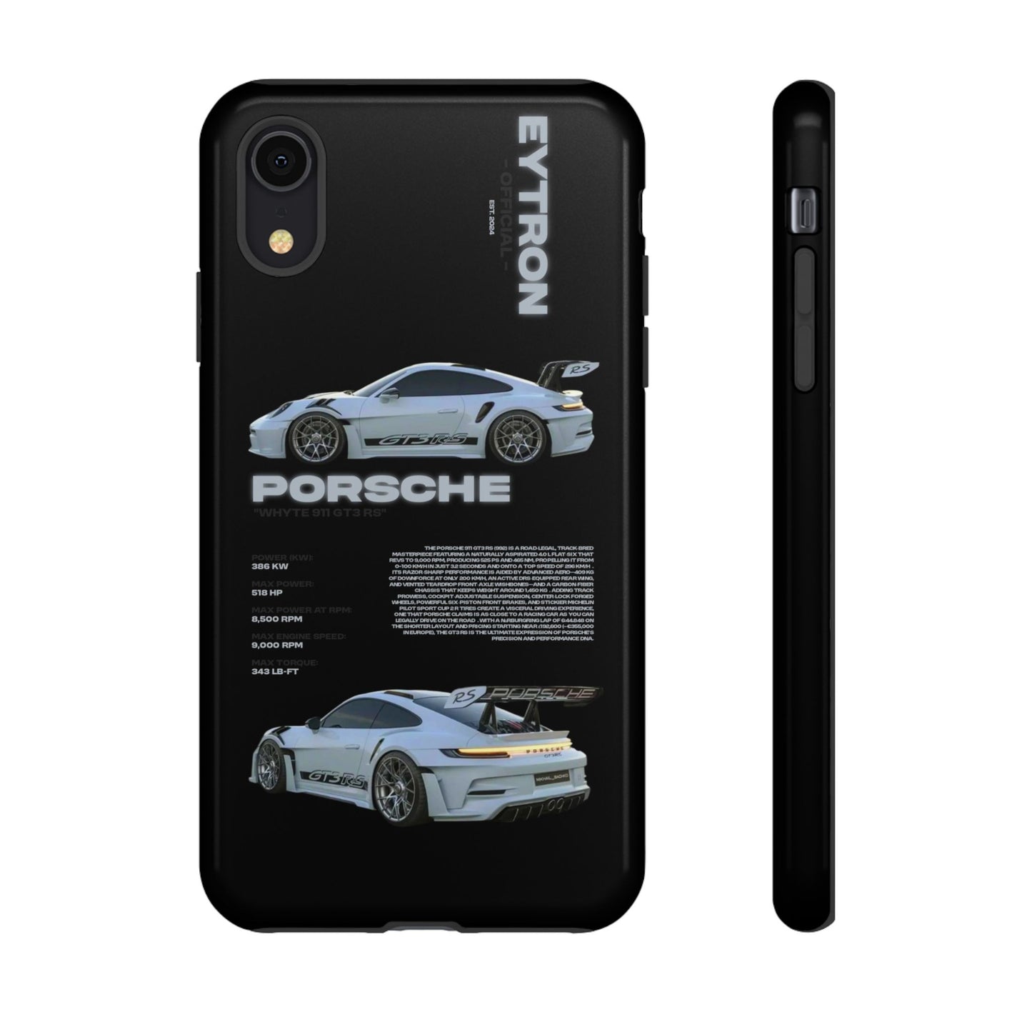 "Whyte 911 GT3 RS" Sturdy Case