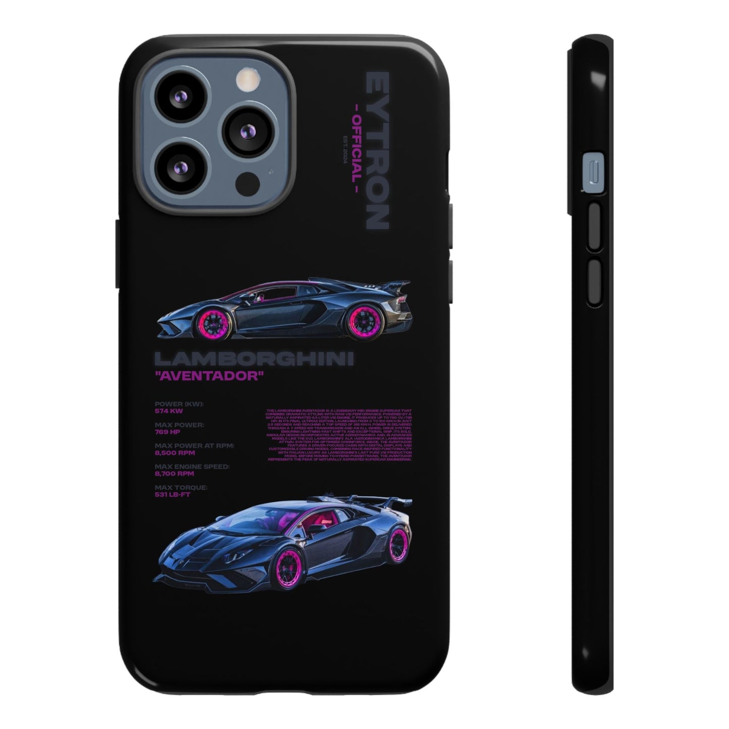 "Strad's Lambo" Sturdy Case