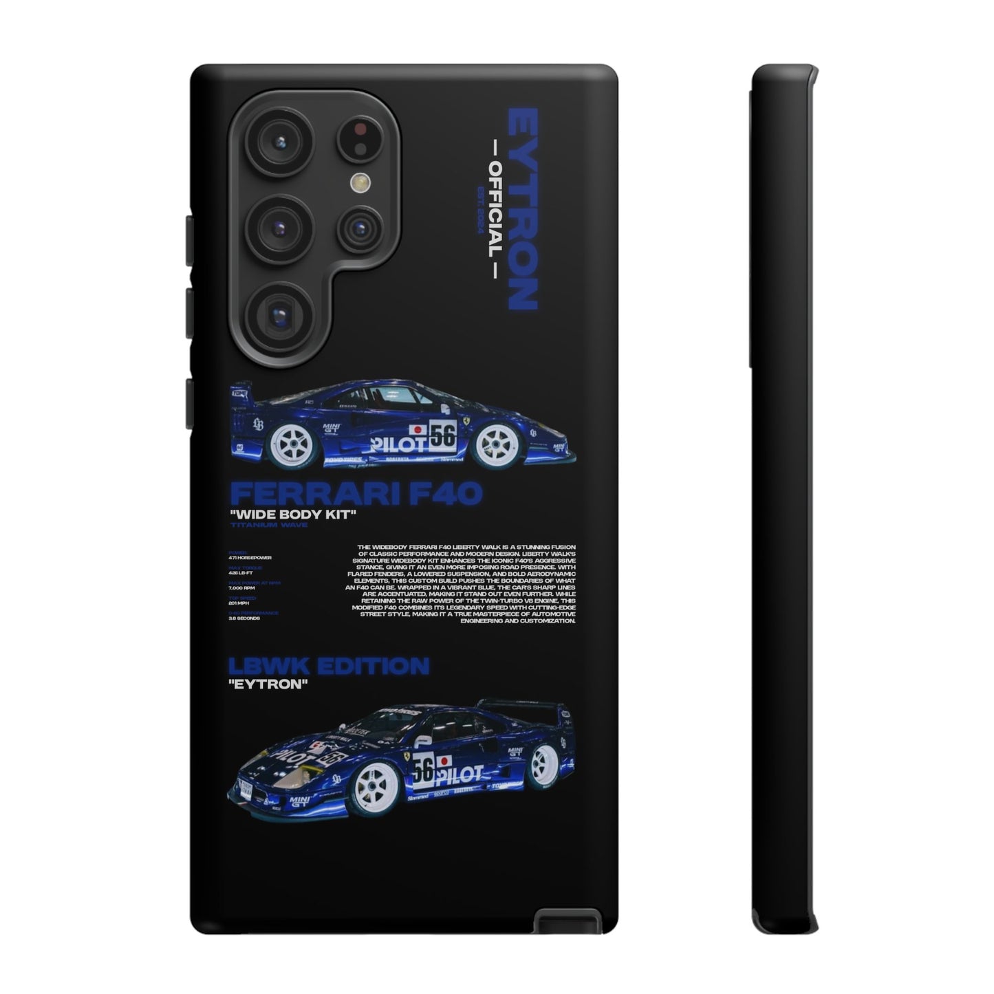 "Titanium Wave" Sturdy Case