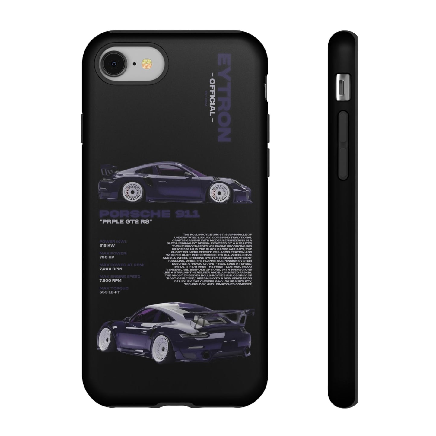 "PRPLE GT2 RS" Sturdy Case