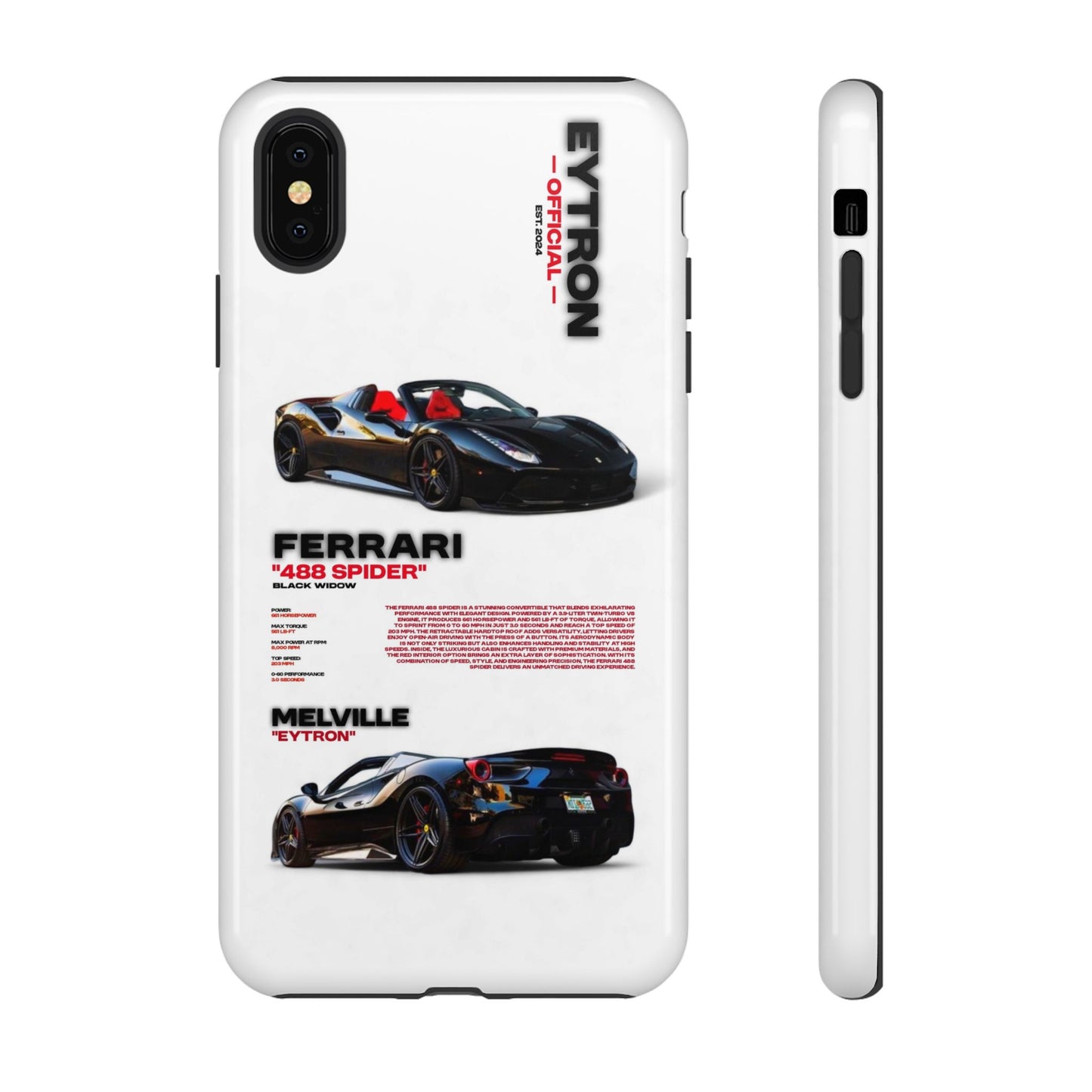 "Black Widow" Sturdy Case