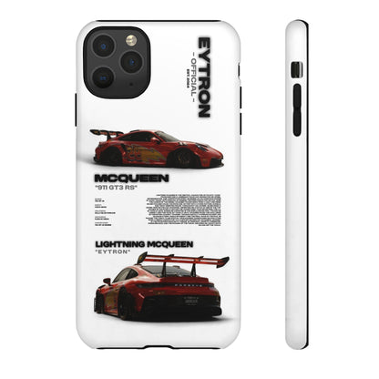 "McQueen" White Tough Case