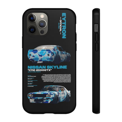 "Blue Camo Bape" Sturdy Case
