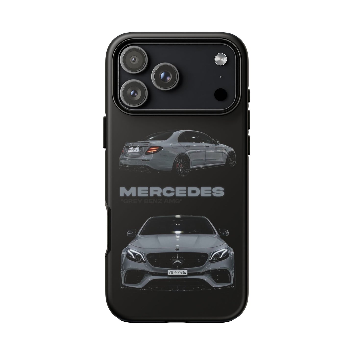 "Grey Benz AMG" Sturdy Case