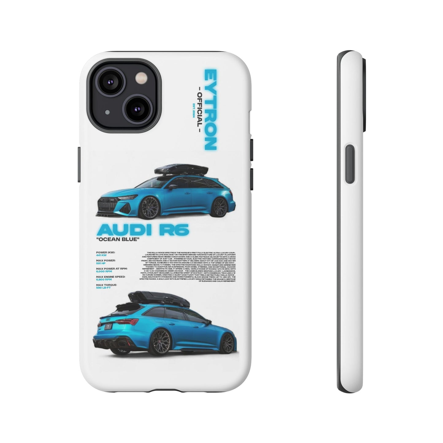 "Ocean Blue R6" Sturdy Case
