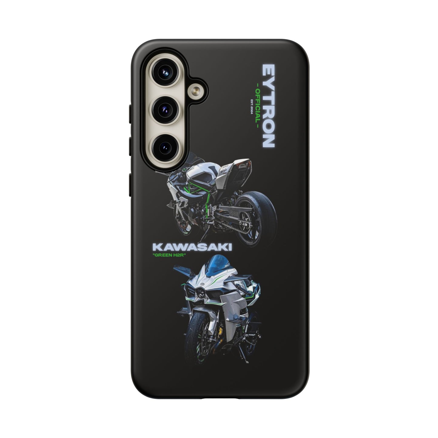 "Green H2R" Moto Case