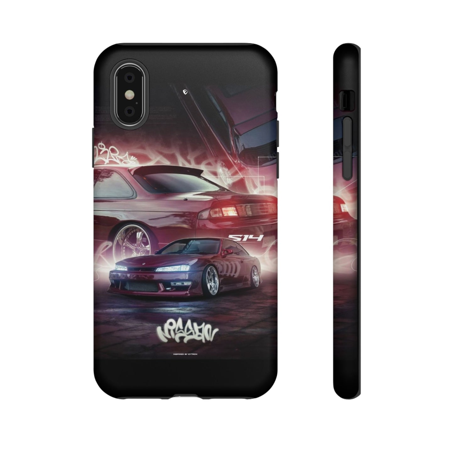 "Wine Red S14" JDM Case