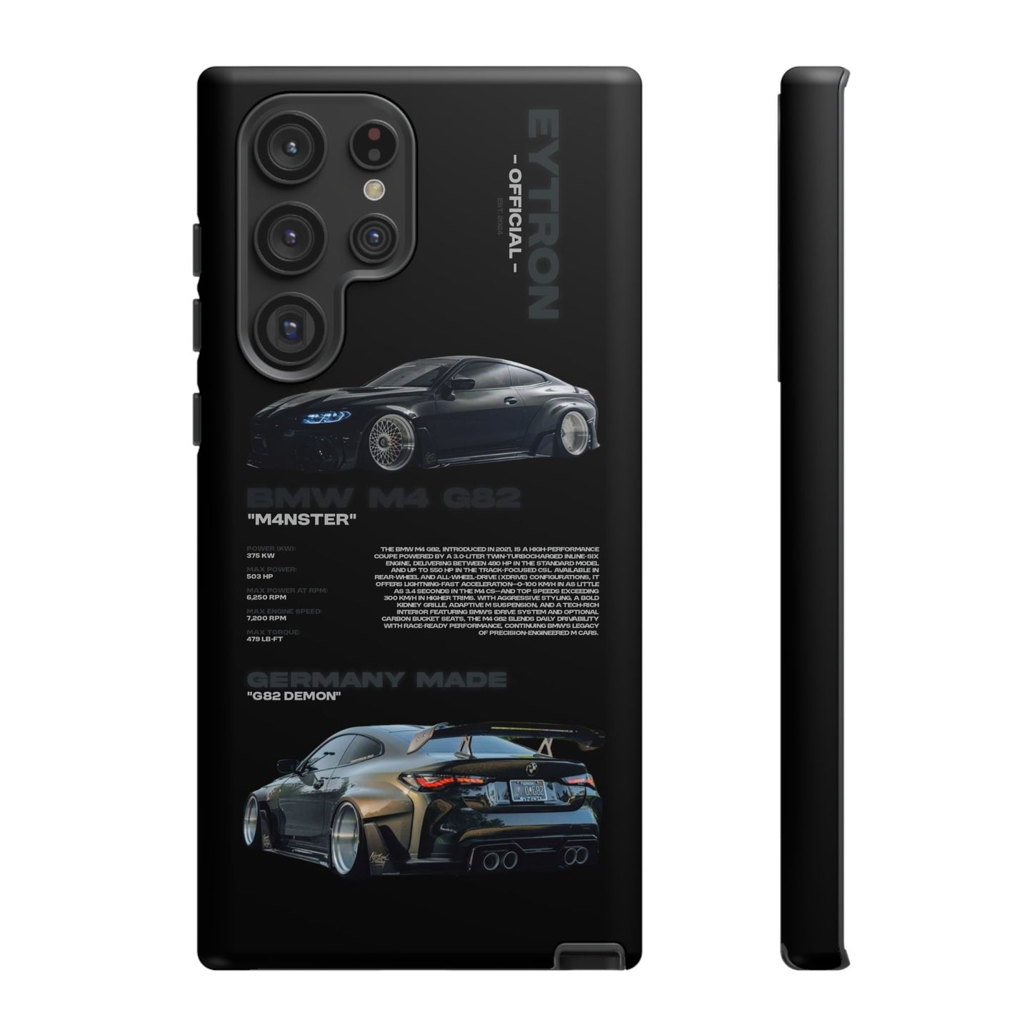 "M4nster" Sturdy Case