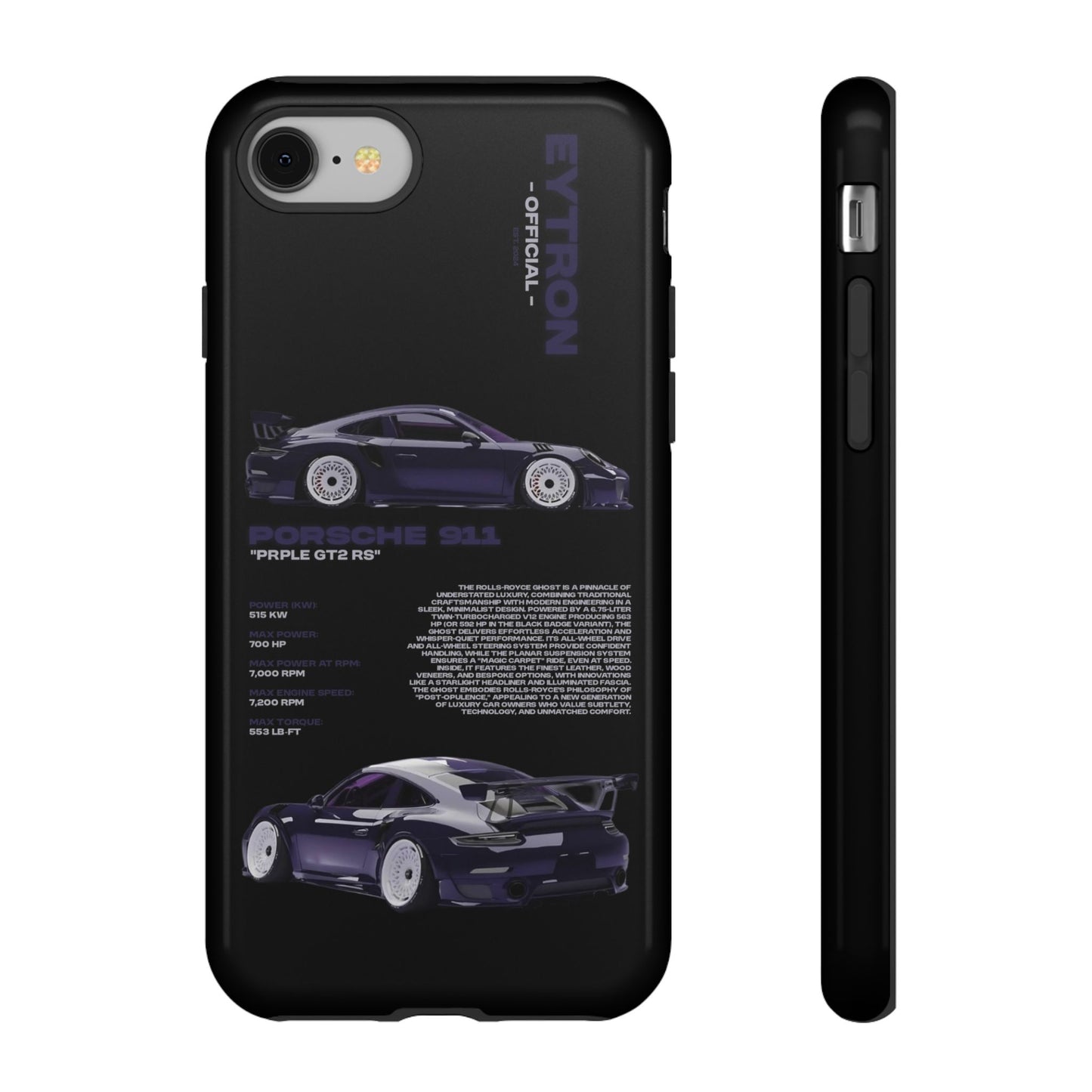 "PRPLE GT2 RS" Sturdy Case