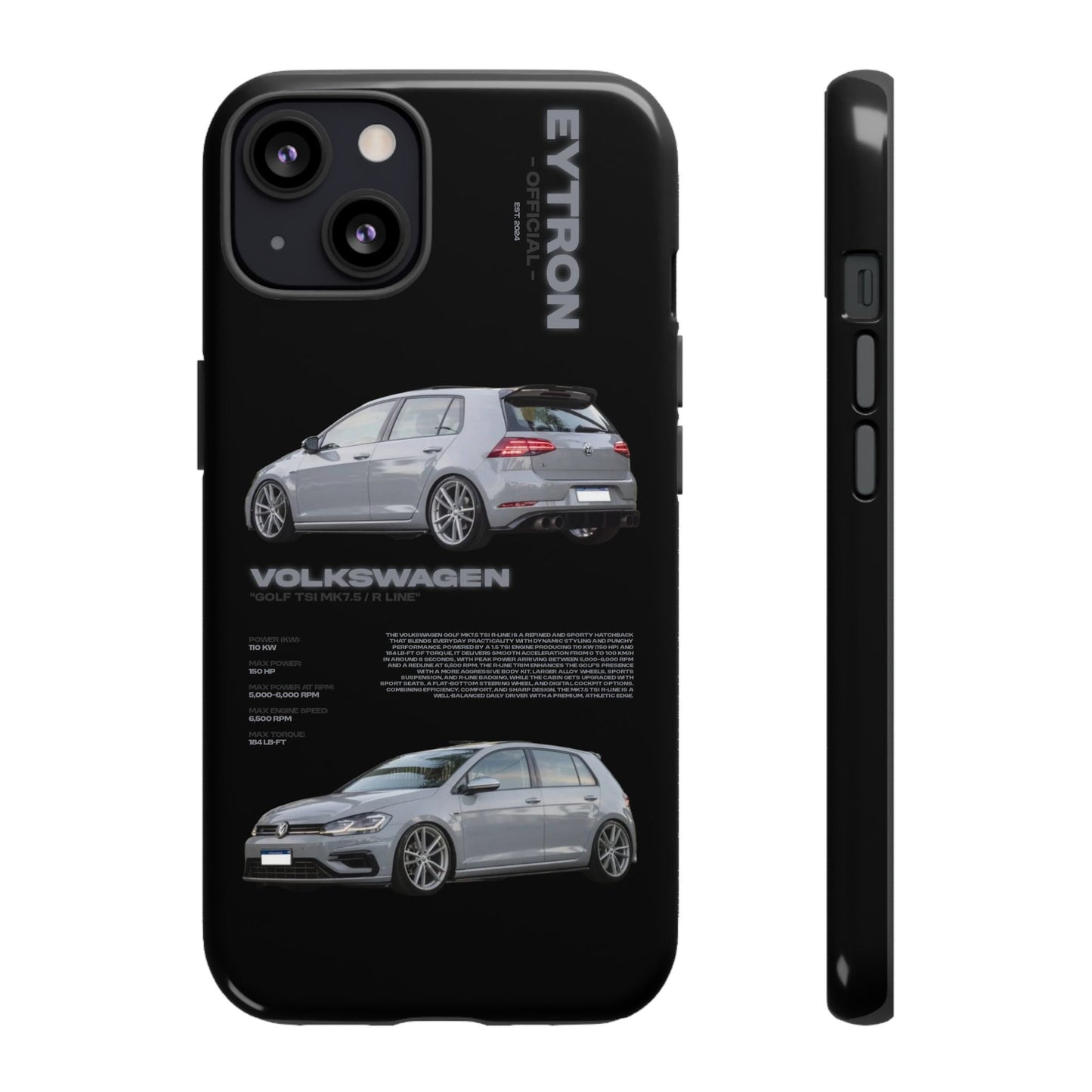 "Golf TSI MK7.5 / R Line" Sturdy Case