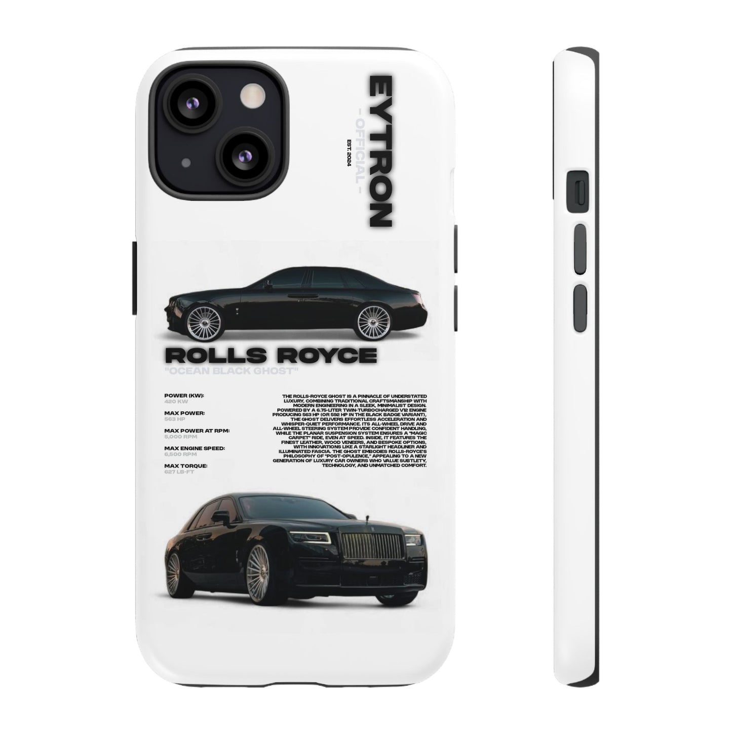 "Ocean Black Ghost" Sturdy Case