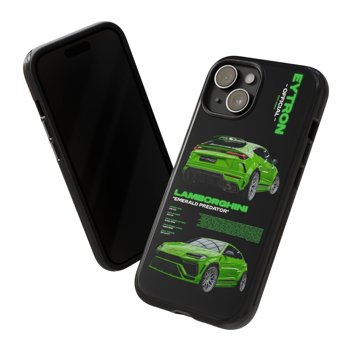 "Emerald Predator" Sturdy Case