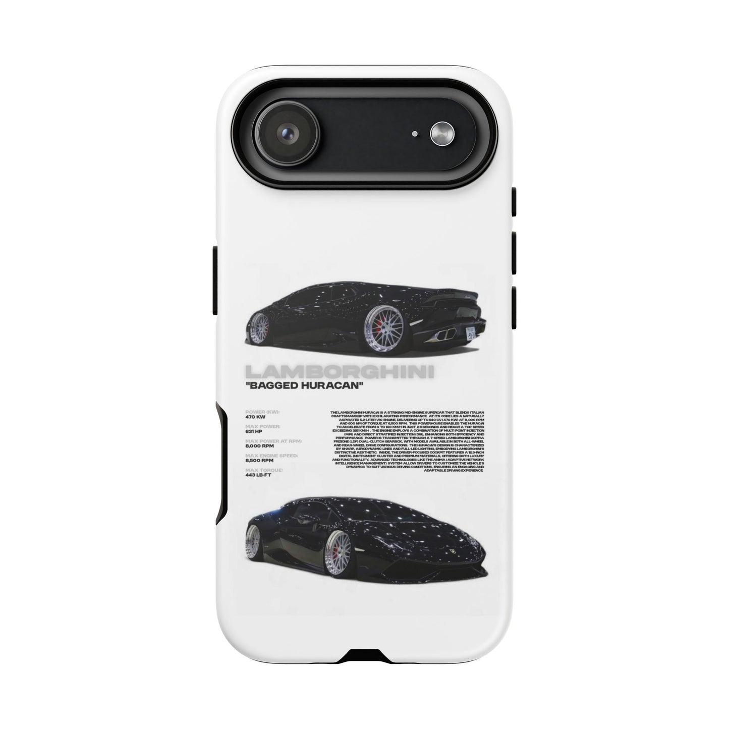 "Bagged Huracán" Sturdy Case